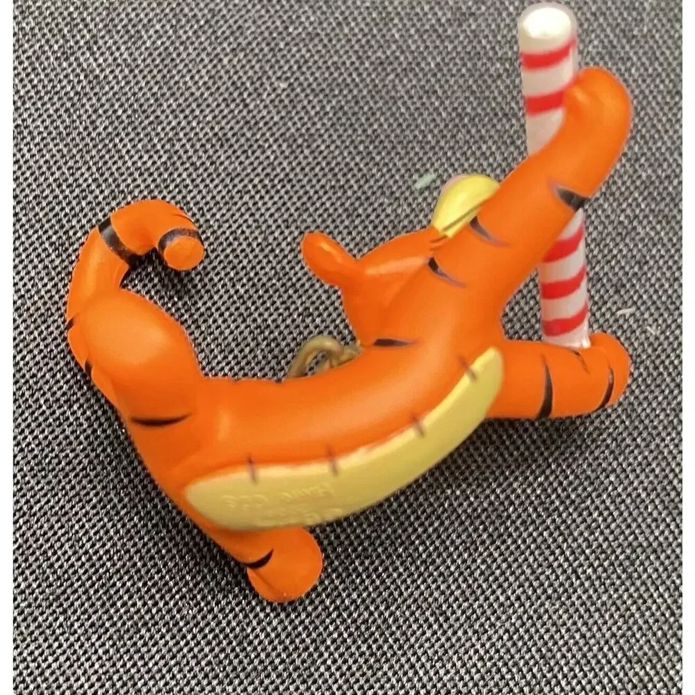 Hallmark 2004 Candy Cane Trio Ornaments Disney Winnie The Pooh, Tigger, Piglet